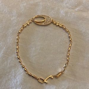 gold plated or rolled gold bracelet